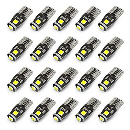 comprar Bombillas Led Kafeek 20x T10 Wedge W5w, Súper Brillantes, Si