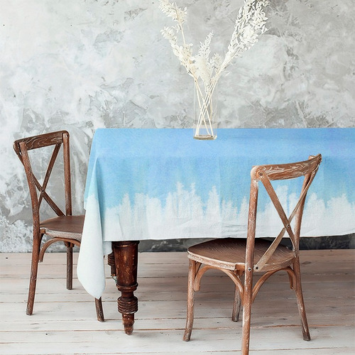 Béla Mantel Sorrento 3m X 1.45m 8 Sillas Color Degradado Azul