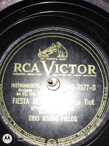 Pasta Trio Irving Fields Rca Victor C121