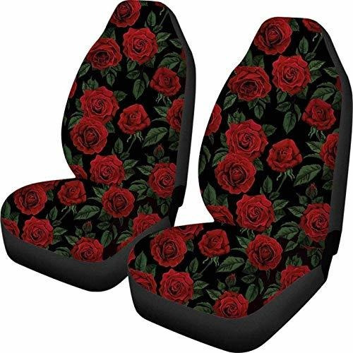 Comprarbai Car Seat Cover Roses Impreso Para El Día 6fy4z