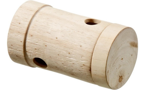 Imagen 3 de 6 de Dispensador Snack Juguete Cobayos Conejos Hamster Madera
