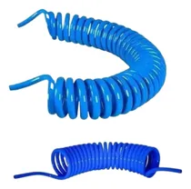 Comprar Mangueira Espiral Pu 8mm X 10 Metros P\u002F Ar + 2 Engates 1\u002F4