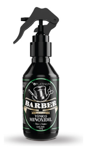 Tonico Para Crecer Barba Con Minoxidil Áloe Y Argán 120 Gr