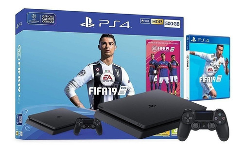 Sony PlayStation 4 Pro 1TB FIFA 19 Ultimate Team Icons and Rare Player Pack Bundle color  negro azabache