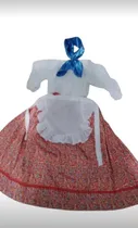 Comprar Traje Paisana Niña 4_6 Años Pollera 50 Cms Blusa 38 Cms Apro