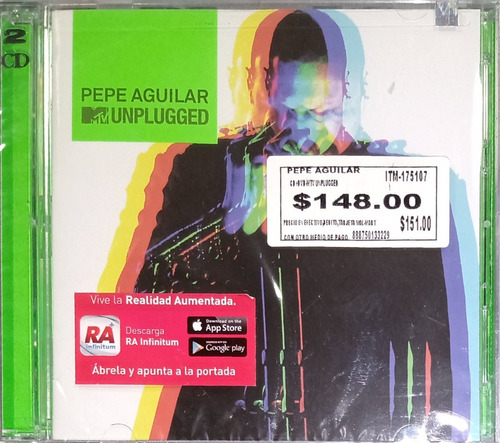 Pepe Aguilar - Unplugged - Cd + Dvd