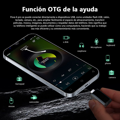 Celular Android Pova 6 Pro De 5.0 En