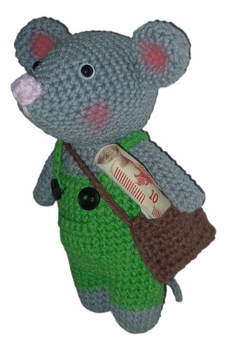 Ratón Perez Amigurumi Tejido Crochet