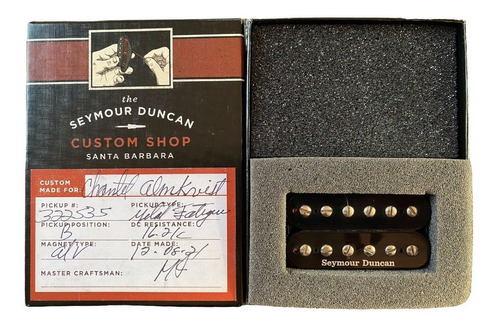 Alan Holdsworth Seymour Duncan Custom Shop 