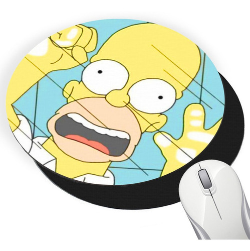 Pad Mouse Sublimado Simpson Homero 003