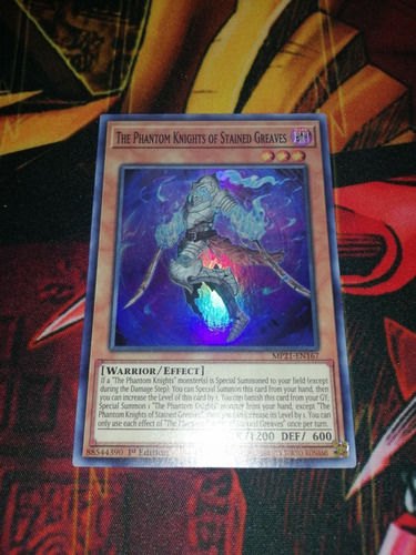 The Phantom Knight Stained Greaves Yu-gi-oh! Original Konami