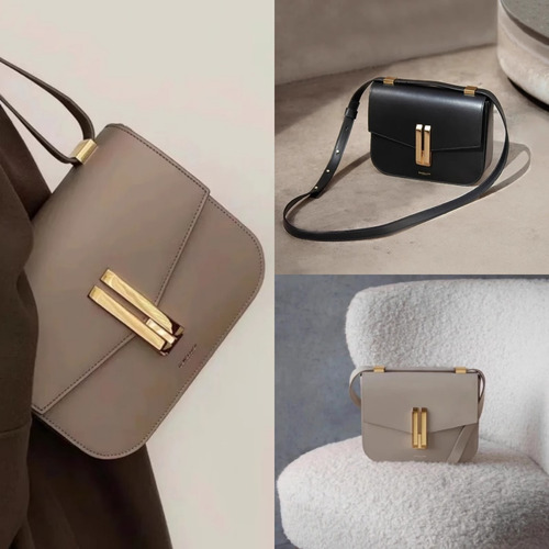 Demellier Vancouver Tofu Bag Shoulder Crossbody Head Layer