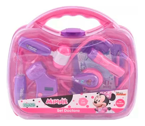 Minnie Set Valija Doctora Doctor Luz Y Sonido Disney Ditoys