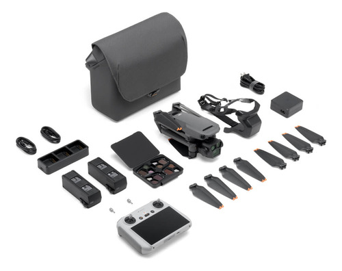 Drone DJI Mavic 3 Pro Cine MAVIC 3 Pro CINE Fly More Combo Pro Cine con cámara 5.1K gris 5.8GHz 3 baterías