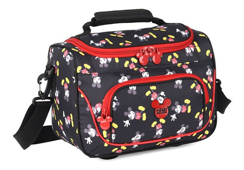 Bolsa Sacola Transversal Frasqueira Viagem Mickey Grande