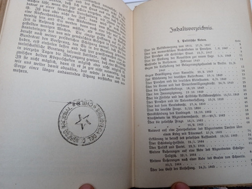 Libros En Alemán. Empastado Yñ. Antiguo (Usado)