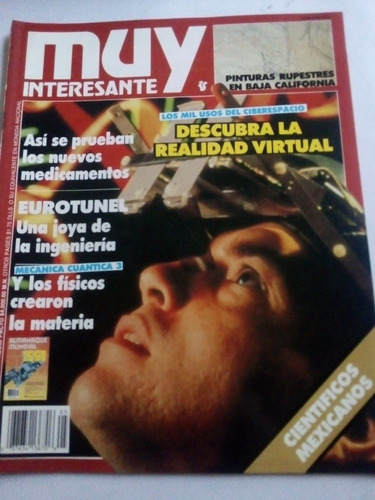 Revista Muy Interesante Año Viii No. 5 1991 Realidad Virtual