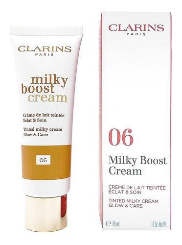 Milky Boost Cream Clarins Crema Con Color Para Rostro 45ml