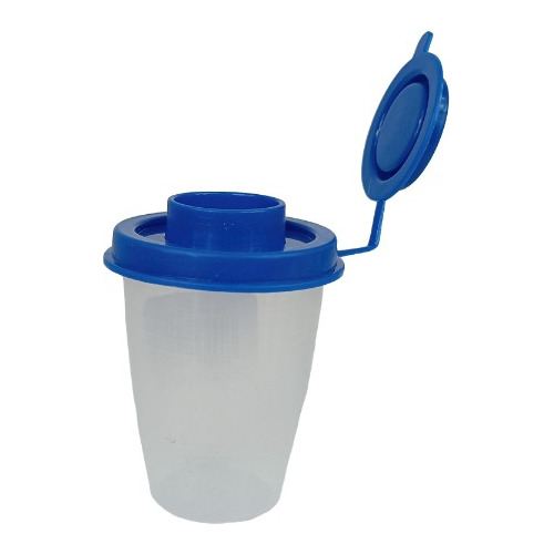 12 Saleros De Plástico Con Tapa De Colores 57ml Salerito