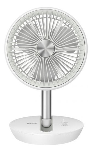 Ventilador Plegable Recargable Bl Blanco Blanco