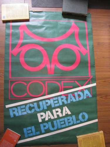 Poster, Afiche De Calle Editorial Codex, Recuperada. Peron