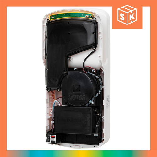 Imagen 5 de 10 de Secamanos Electrico Acero Automatico Aproximacion Baño Led