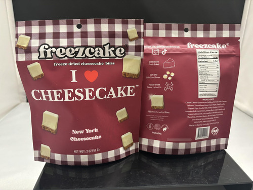 Paquete De 3 Cheesecake De Nueva York Bocaditos Liofilizados