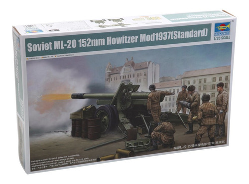 Trumpeter Sovietica Ml Mm Howitzer Estandar Bascula