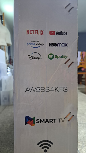 Aiwa Smart Tv 4k Original Aw58b4kfg 58'' Google Hdr Nuevo