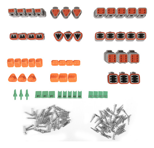 1 Caja Para El Kit De Conectores De Cable A Prueba De Agua D