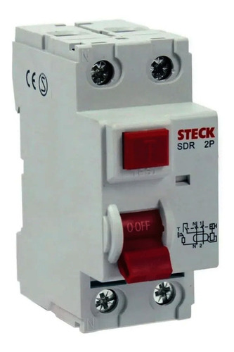 Interruptor diferencial miniatura-para trilhos din Steck SDR24030