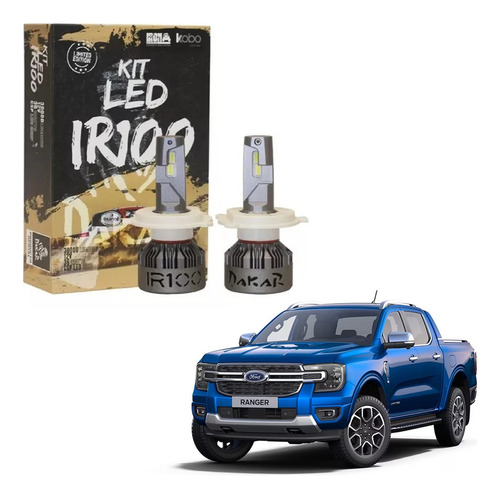 Kit Lamparas Ford Ranger - Cree Led Kobo Iron Dakar Csp