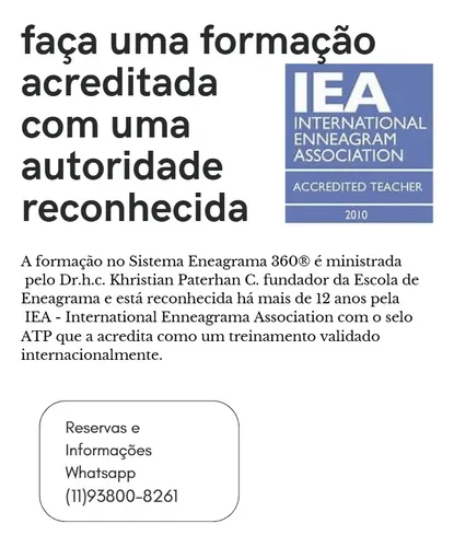 Curso E Certificação Sistema Eneagrama 360®
