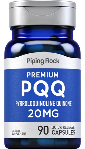 Premium Pqq - Pyrroloquinoline Quinone 20 Mg  X 90 Caps 