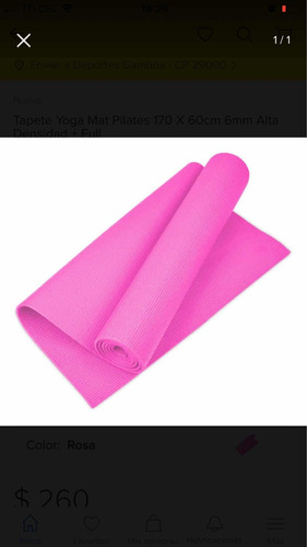 Tapete Para Yoga 3mm, Fitness, Aerobics +  ¡envio Gratis!