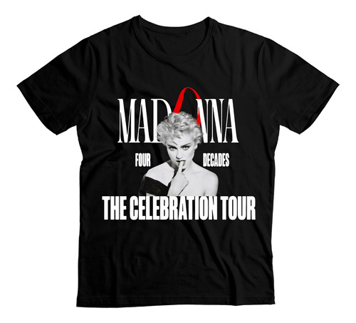 Playera Madonna Celebration Tour Mexico 2024 Mod 3