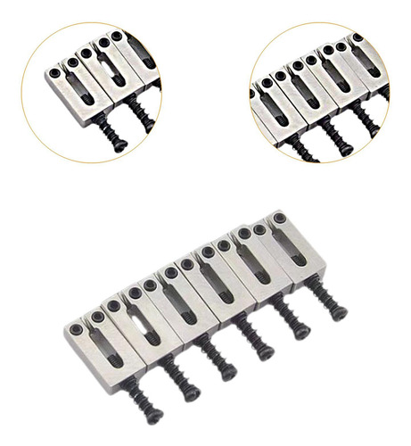 6 Piezas De Sillines Para Puente De Guitarra, 10,8 Mm B