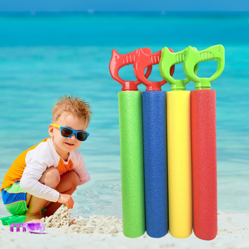 4 / Set Pistola De Agua De Espuma Piscina De Verano Fiesta