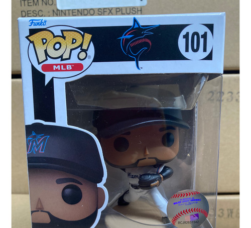 Sandy Alcantara 101 Miami Marlins Mlb Funko Pop