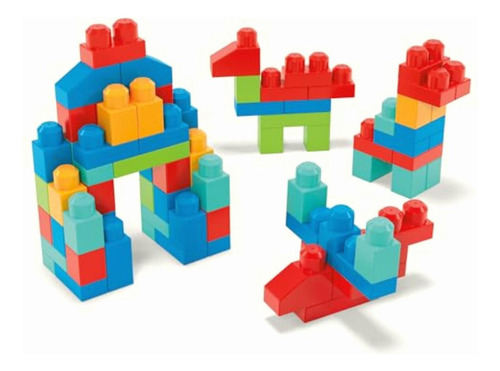 Mega Bloks Juguete De Construcción Caja De Bloques Grande