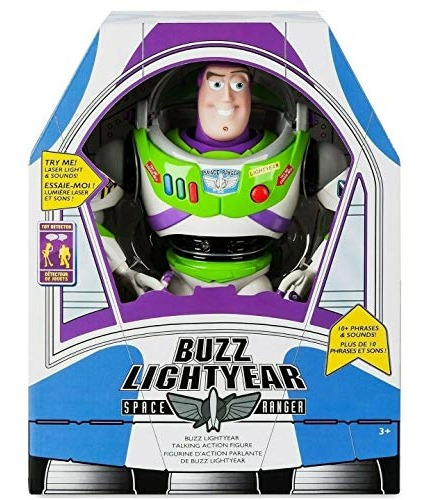 Toy Story Disney Advanced Talking Buzz Lightyear Action