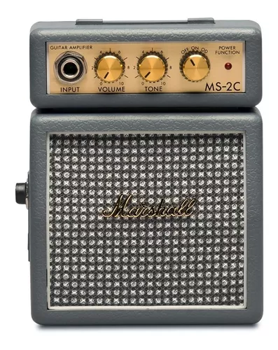 Mini Amplificador De Guitarra Electrica Marshall Ms4 Marshalito Potencia 1  Watt Por Altavoz Conector Jack Plug 1 Canal - Baires Rocks