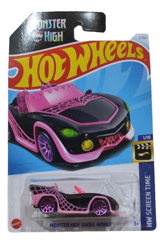 Hot Wheels Auto Muñecas Monster High Modelo A Elegir