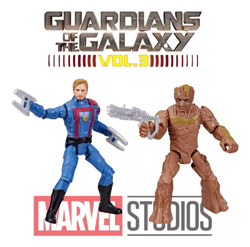 Boneco Marvel Guardiões Da Galáxia Vol 3 Star Lord Hasbro