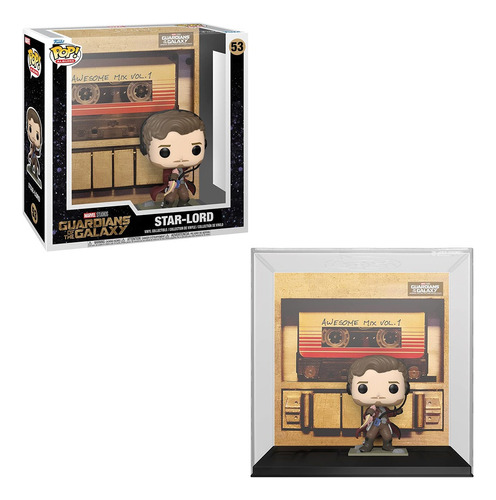 Funko Pop Albums Marvel Guardians Of The Galaxy Star-lord