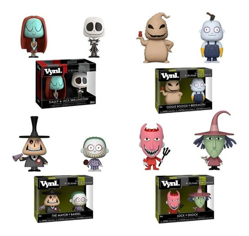 Jack Skellington Two Pack Vynl Original Colección (Usado)