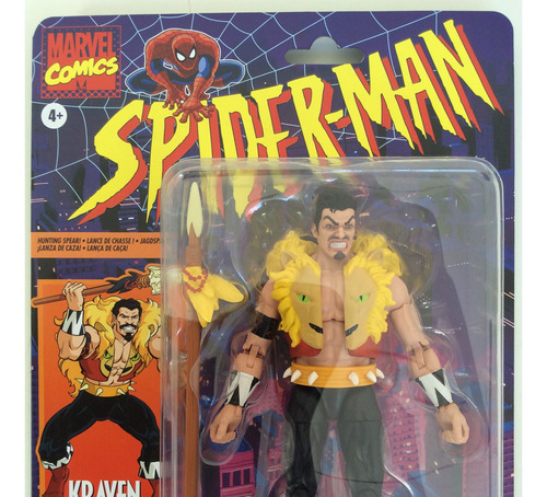 Kraven Marvel Legends Spiderman Tv Classic (Usado)