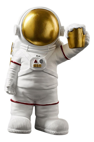 Estatuilla De Astronauta De Resina, Colección De Adornos,