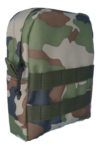 Bolso/pouch 2 Litros Multiproposito Sistema Molle/ideal Mochilas Y Chalecos/táctico Militar/policia/gendarmeria/3colores