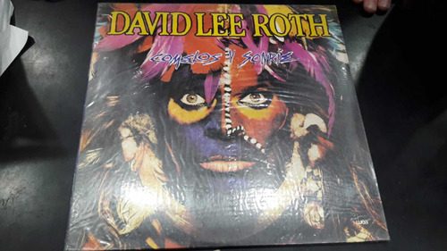 Lp David Lee Roth ( Cómelos Y Sonríe ) 1986 Ed. Argentina